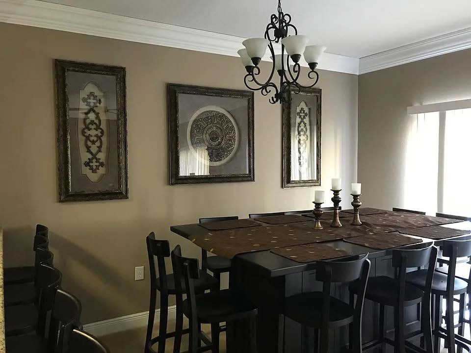 Dining room at Elevate Hope Housing Tampa